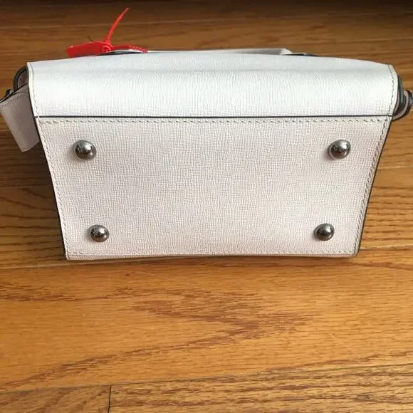 Longchamp RARE Le Pliage Heritage Top Handle Small Leather Pink Handbag NWOT - Picture 7 of 11